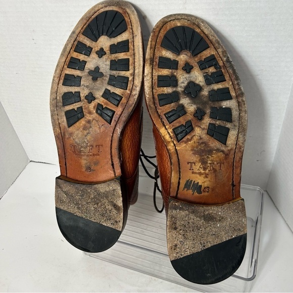 TAFT Men’s Rome Ankle Boot Brown Lace Up 10 US 43 EU Leather Made in Spain main image 6